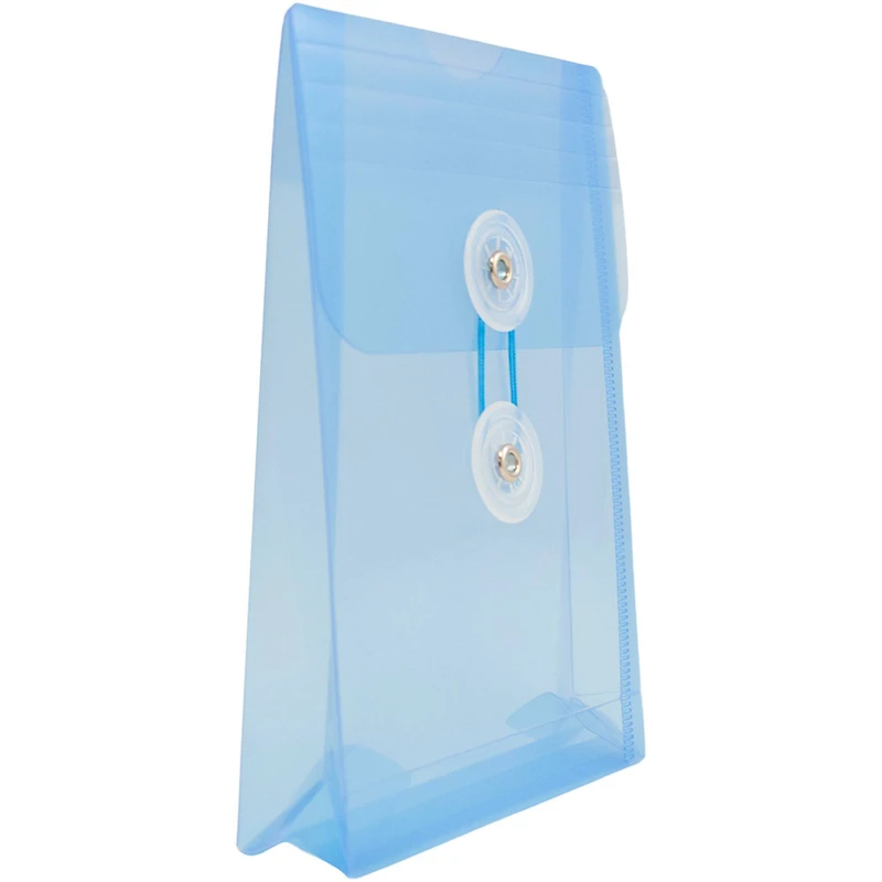 JAM Paper 4.25" x 6.25" Plastic Button & String Tie Closure Envelopes