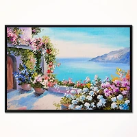 Designart - Sea and Flowers