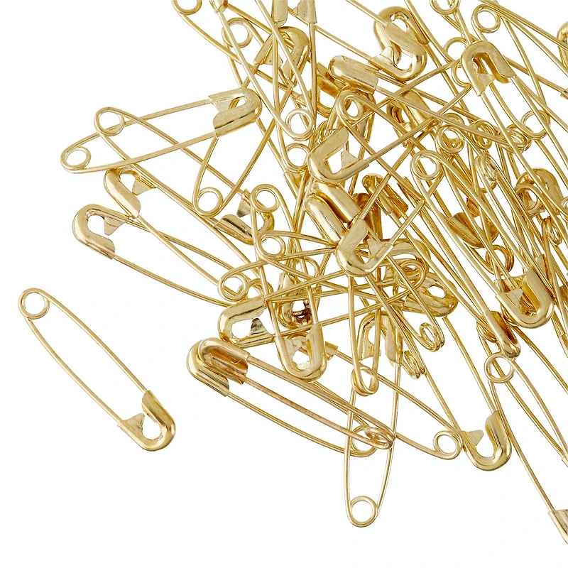 12 Packs: 50 ct. (600 total) 7/8" Safety Pins by Loops & Threads™