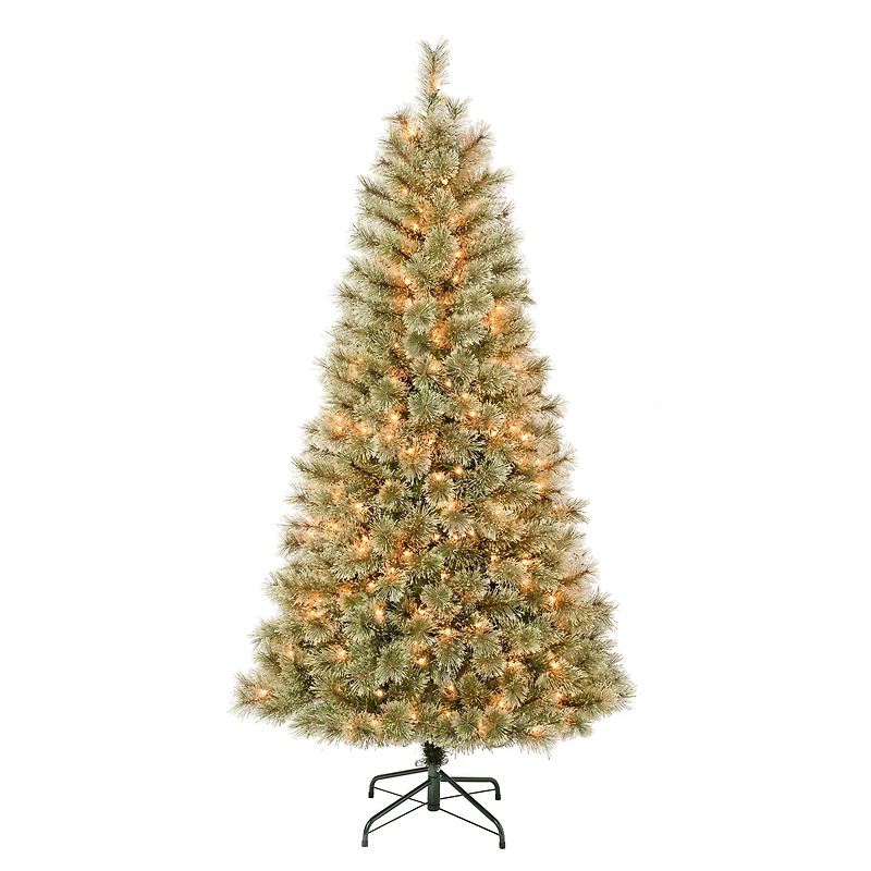 6ft. Pre-Lit Arcadia Cashmere Pine Artificial Christmas Tree, Clear Lights