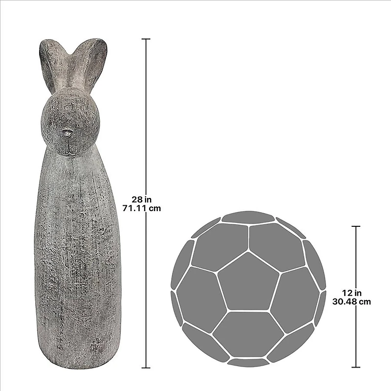 Design Toscano 28" Stan the Bunny Statue