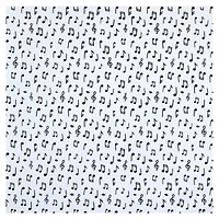 Foil Music Notes Paper by Recollections™, 12" x 12"