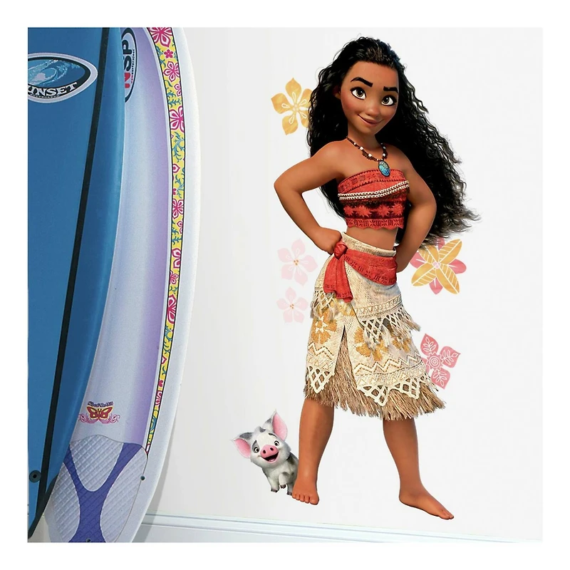 RoomMates Disney® Princess Moana Giant Peel & Stick Wall Decals