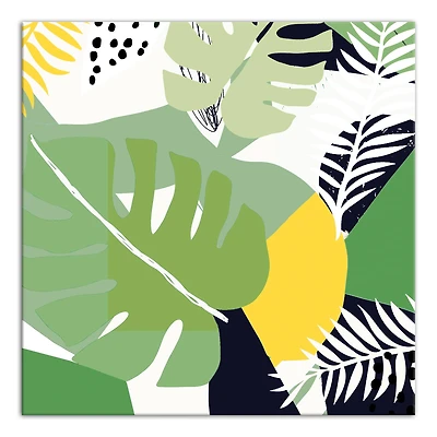 Designs Direct Modern Abstract Palm Canvas Wall Art