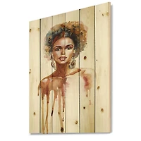 Designart - Portrait of African American Woman XIII