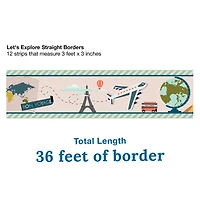 Carson Dellosa® Let's Explore Straight Border, 216ft.