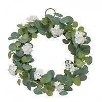 Mini White Blossom Wreath by Ashland®