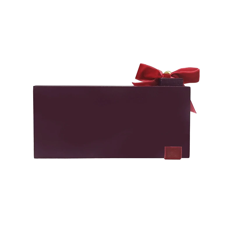 7" Black , Red & Gold Merry Tabletop Décor by Ashland®