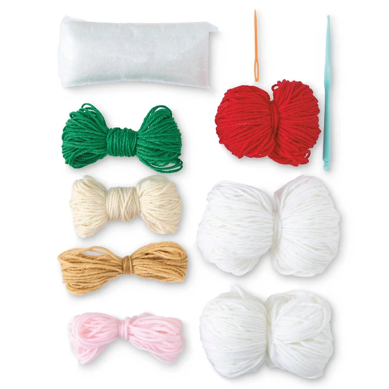 Intermediate Nutcracker Latte Amigurumi Crochet Ornament Kit by Loops & Threads®