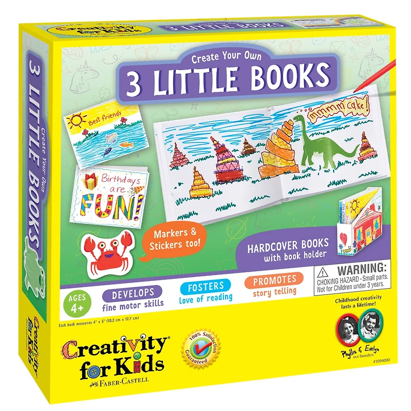 Creativity for Kids Create Your Own 3 Little Books Kit