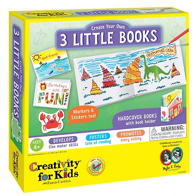 Creativity for Kids Create Your Own 3 Little Books Kit