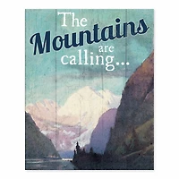 Mountain Call 8x10 Tabletop Canvas