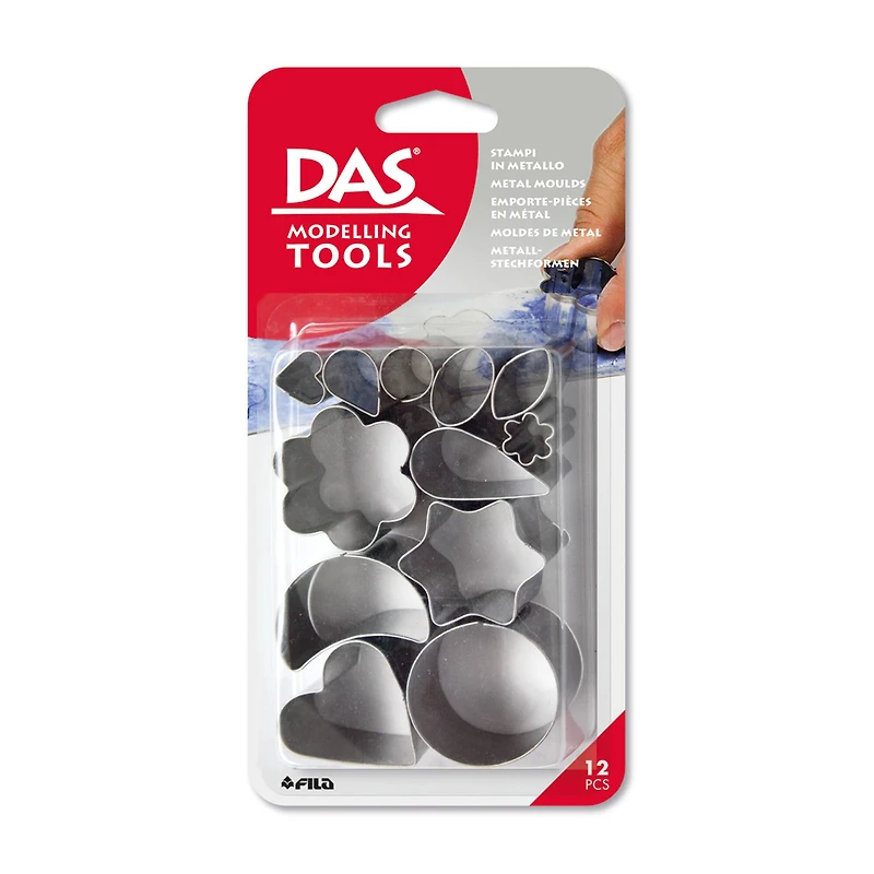 DAS® 12 Piece Assorted Clay Modeling Tool Set