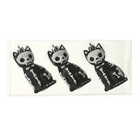 3" Skeleton Cat Ornaments, 3ct. by Ashland®