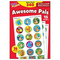 Trend Enterprises® Awesome Pals Stinky Stickers® Value Pack, 3 Packs of 240