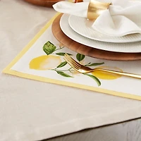DII® Lemon Bliss Placemats, 6ct.