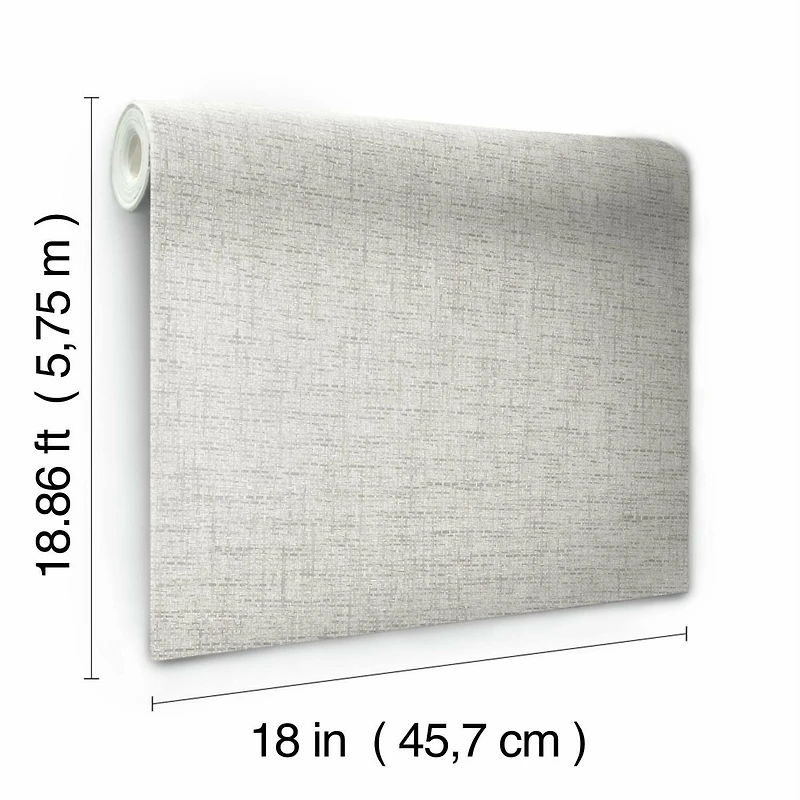 RoomMates Faux Grasscloth Weave Peel & Stick Wallpaper