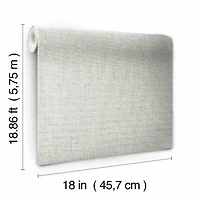 RoomMates Faux Grasscloth Weave Peel & Stick Wallpaper