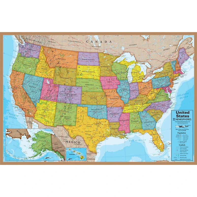 Hemispheres® U.S.A. Puzzle
