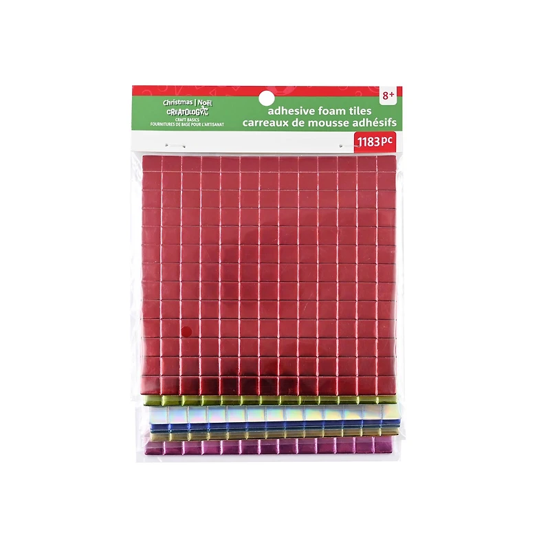 Christmas Disco Adhesive Foam Tiles by Creatology™