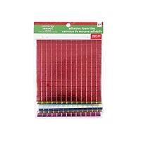 Christmas Disco Adhesive Foam Tiles by Creatology™