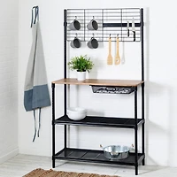 Honey Can Do Black Matte Work Station