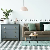 RoomMates Simplistic Waves Peel & Stick Wall Decals