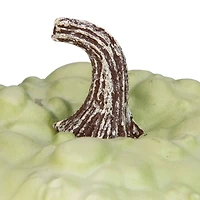 7.5" Green Textured Pumpkin Tabletop Décor
