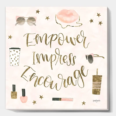 Designart - Glam Pink Ladies V