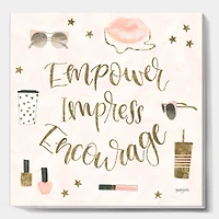 Designart - Glam Pink Ladies V