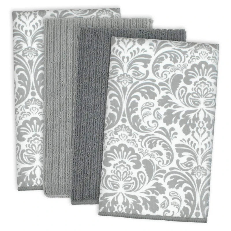 Damask Microfiber Dishtowel