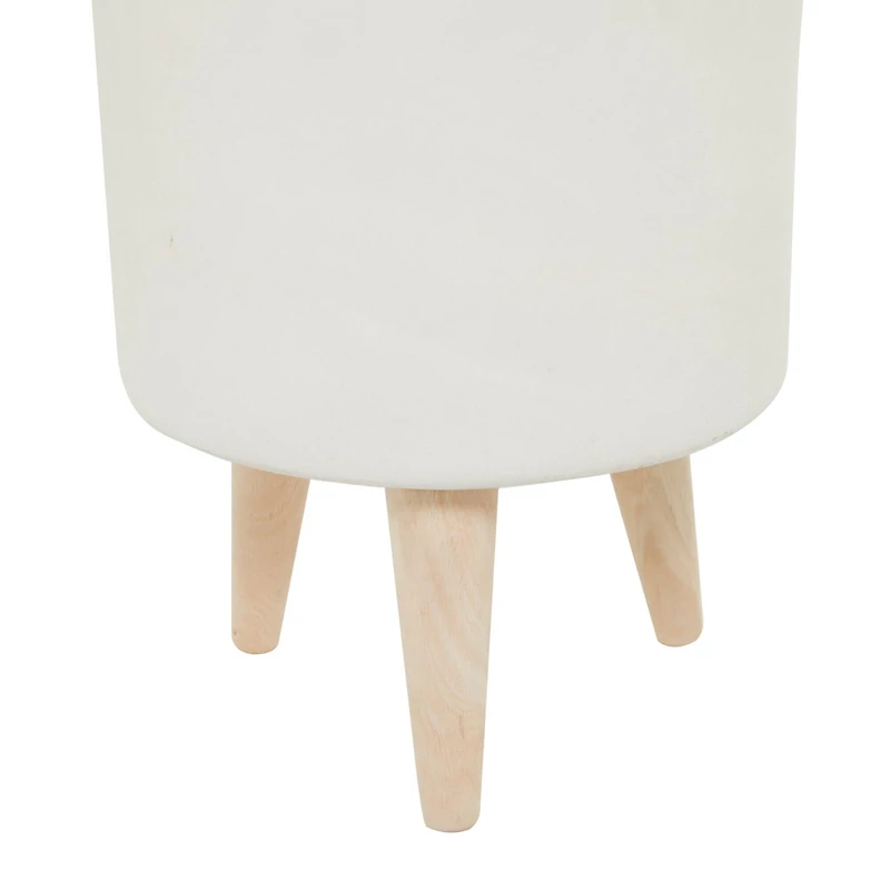 4ft. Modern Style Aloe Vera Artificial Foliage in White Pot