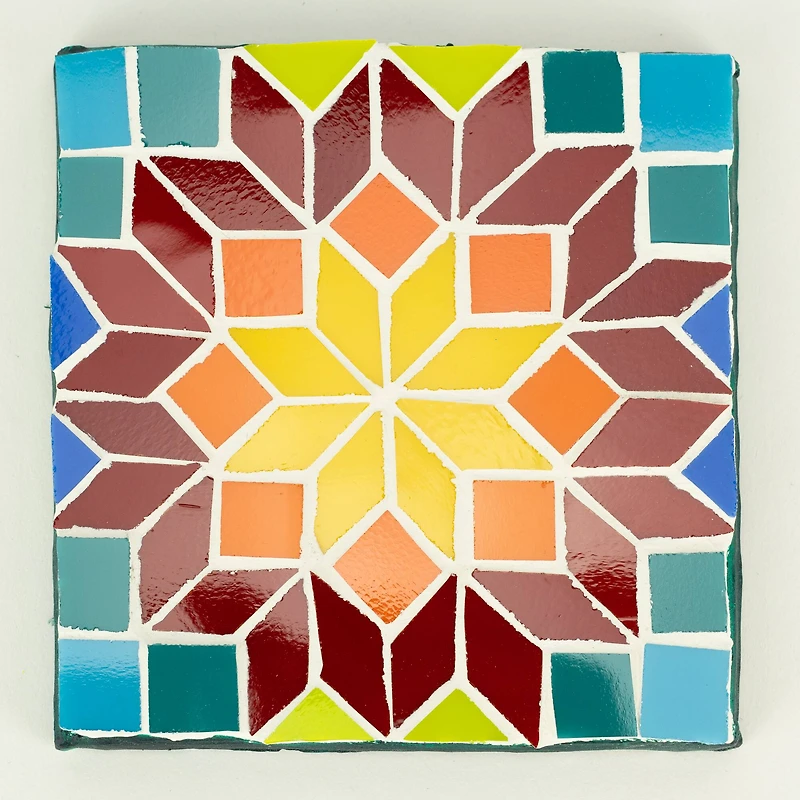 Oceanside Compatible™ Small Mosaic Stained Glass Squares