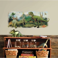 RoomMates Dinosaurs Scene Peel & Stick Wall Graphic