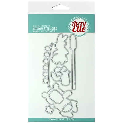 Avery Elle Elle-ments Luau Party Die Set