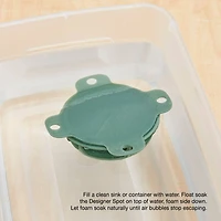 FloraCraft® 2" Green Artesia WetFōM Designer Spot™, 2ct.