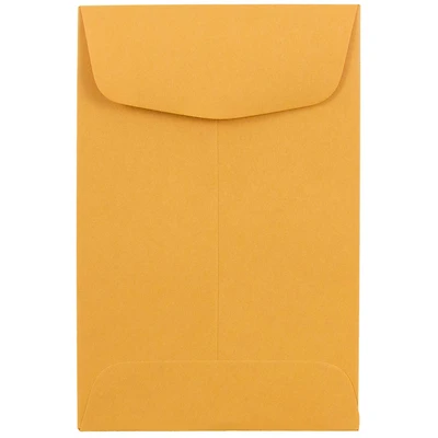 JAM Paper #4 Brown Kraft Manila Coin Business Commercial Envelopes