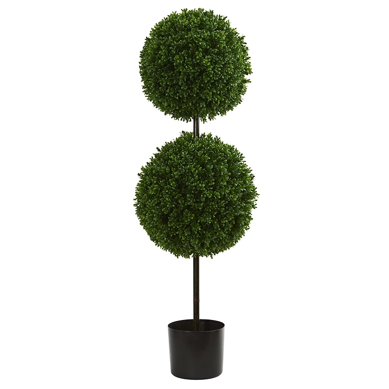 3.5ft. Potted Boxwood Double Ball Topiary Tree