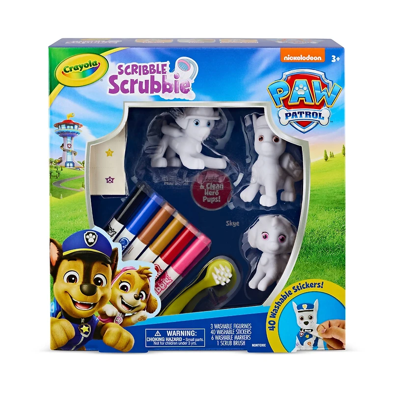 Crayola® Scribble Scrubbie® Pets PAW Patrol™ & Washable Sticker Set, 3ct.