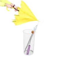 Mind Reader White Metal Mesh Umbrella Holder Basket