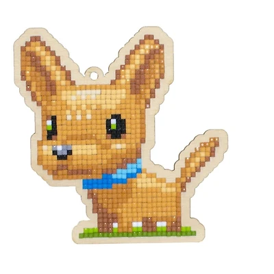 Wizardi Diamond Painting Kit Dog Chang