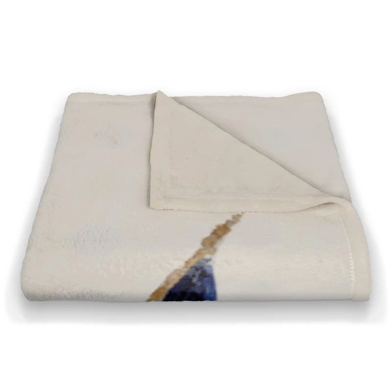 Land of the Free Coral Fleece Blanket