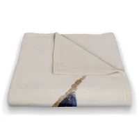 Land of the Free Coral Fleece Blanket