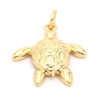 14K Gold Plated Turtle Charm by Bead Landing™