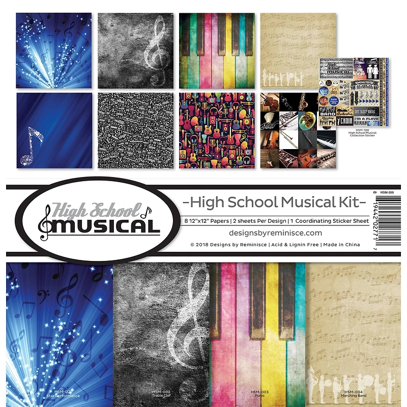 Reminisce Collection Kit 12"X12"-High School Musical