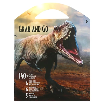 Dinosaur Grab & Go Sticker Set