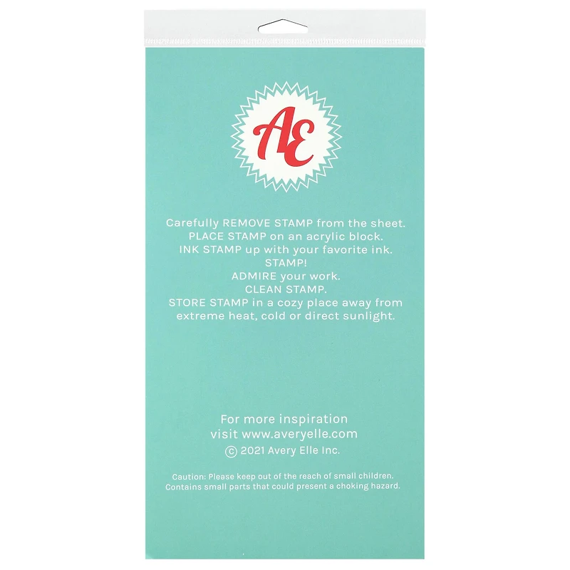 Avery Elle Mr. & Mrs. Claus Clear Stamp Set