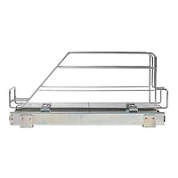 Household Essentials Glidez Chrome-Plated Steel Slide-Out Storage Organizer