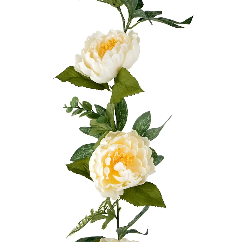 6ft. Cream Rose Garland by Ashland®