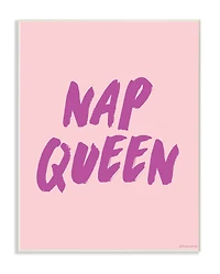 Stupell Industries Nap Queen Wood Wall Plaque